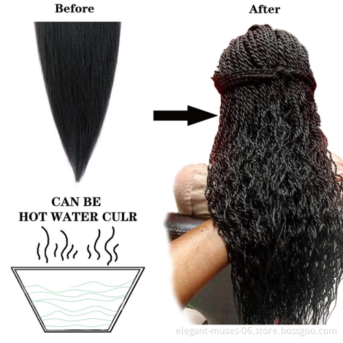 New Arrivals expression braid hair and expression hair bulk with expression pre stretched braiding hair 24 inches 100g